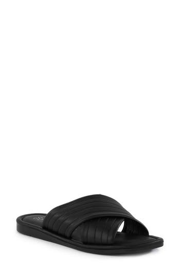 Seychelles World View Ii Slide Sandal In Black