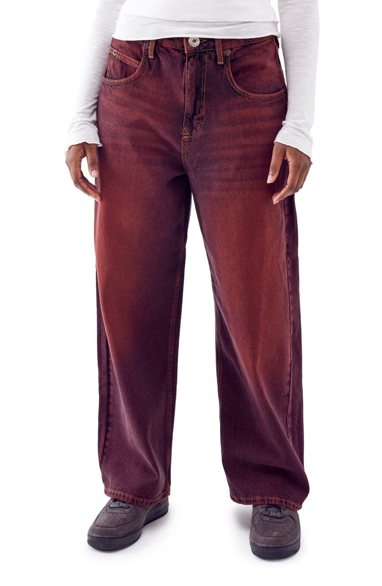 BDG Urban Outfitters Jaya Baggy Low Rise Wide Leg Jeans, Main, color, 