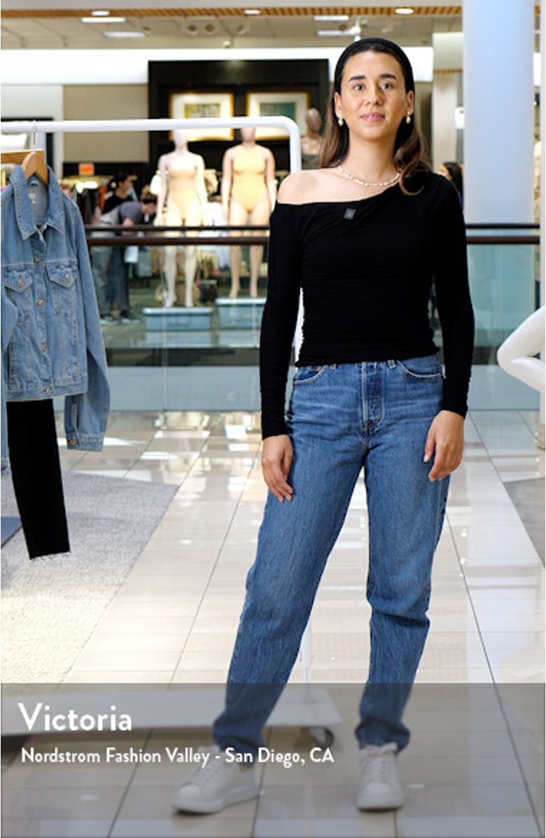 Ruched One-Shoulder Top, sales video thumbnail