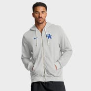 Nike Men's Nike Gray Kentucky Wildcats 2025 Sideline Standard Issue Dri-FIT Full-Zip Hoodie