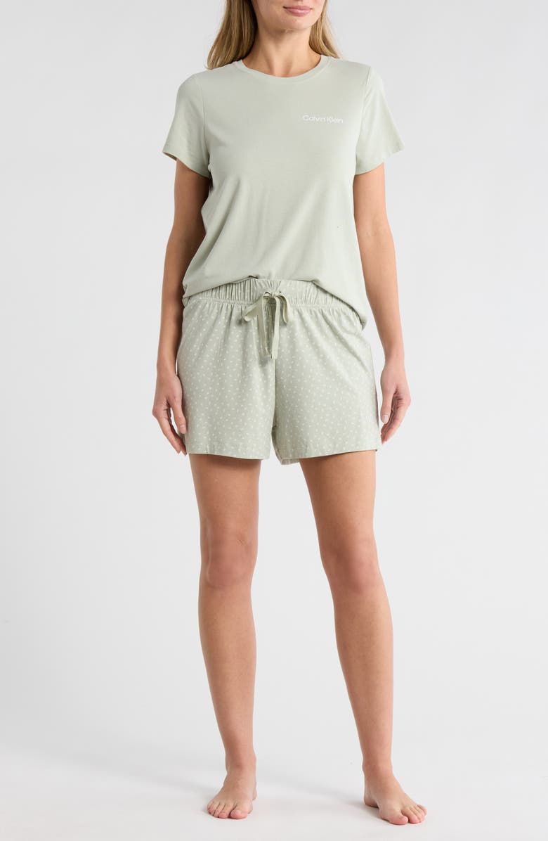 Calvin Klein Soft Slumber Pajamas, Main, color, Sage