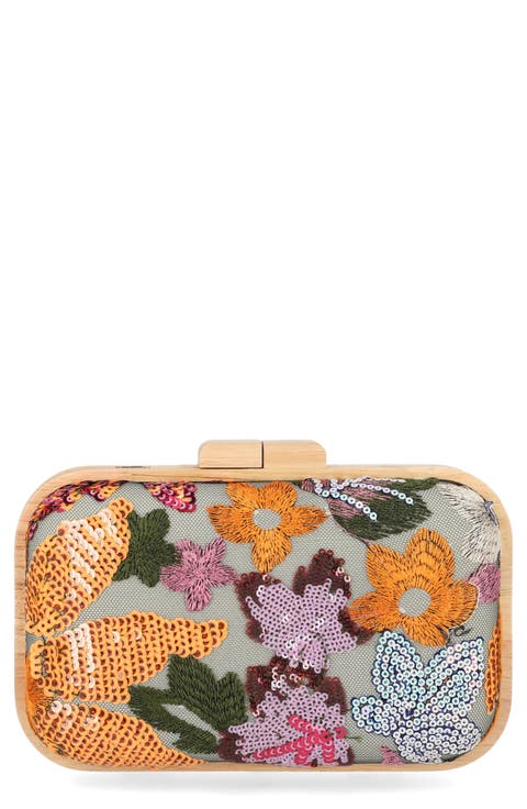 Noralee Embroidered Minaudère