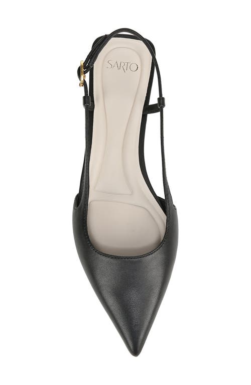 SARTO BY FRANCO SARTO SARTO BY FRANCO SARTO PHEBY SLINGBACK POINTED TOE FLAT 
