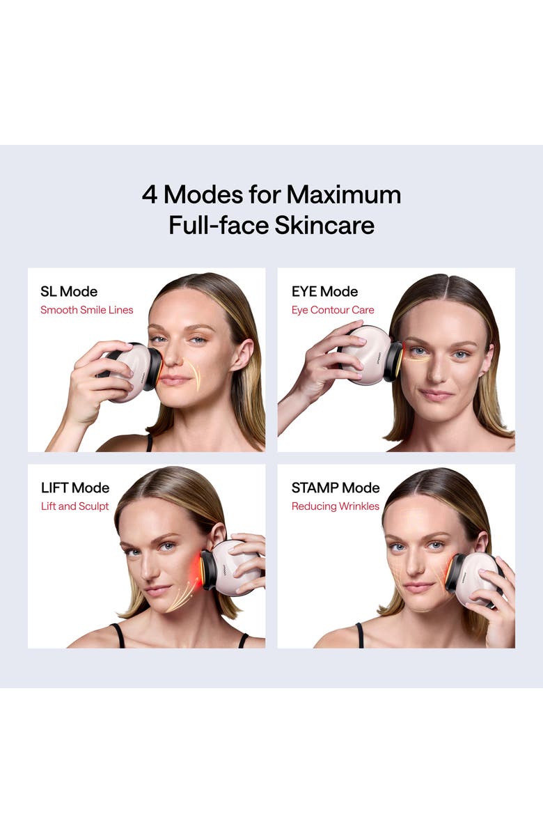 JMOON NouvelleSkin Microcurrent & LED Facial Toning Device, Alternate, color, 