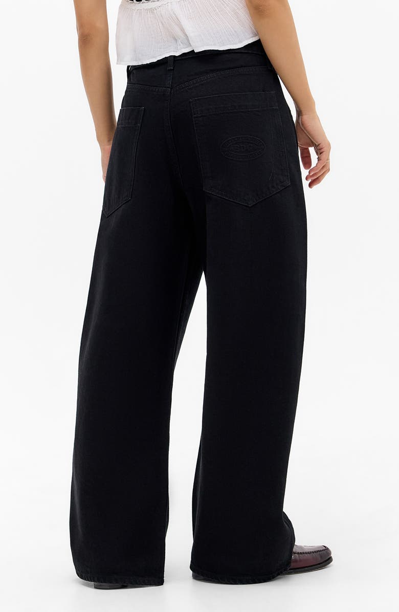 BDG Urban Outfitters Jaya Low Rise Wide Leg Jeans, Alternate, color, Black