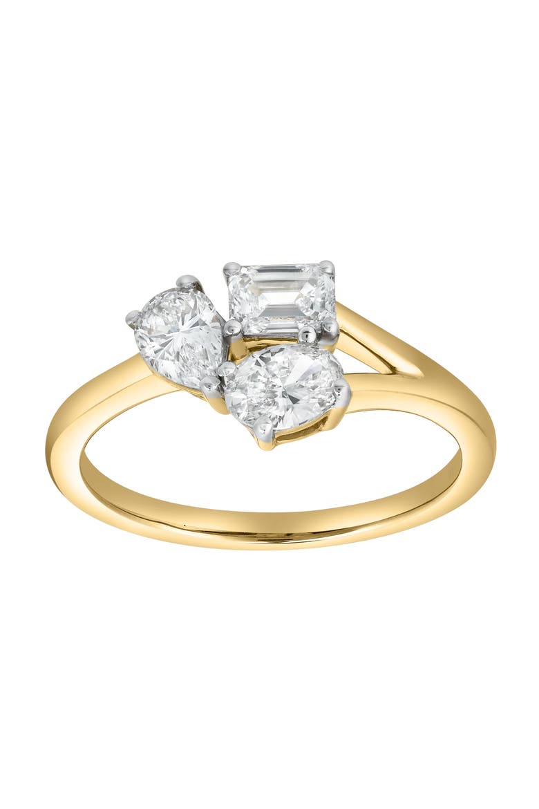 Mysaria 14K Gold Lab Grown Diamond Ring - 0.78 Ct, Alternate, color, 14K Yellow Gold