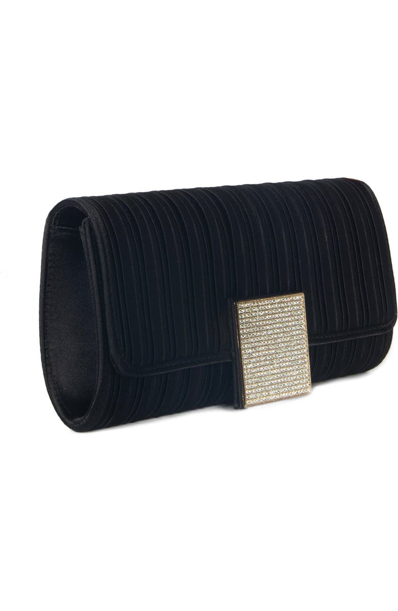 Lauren Lorraine Cece Clutch, Alternate, color, Black