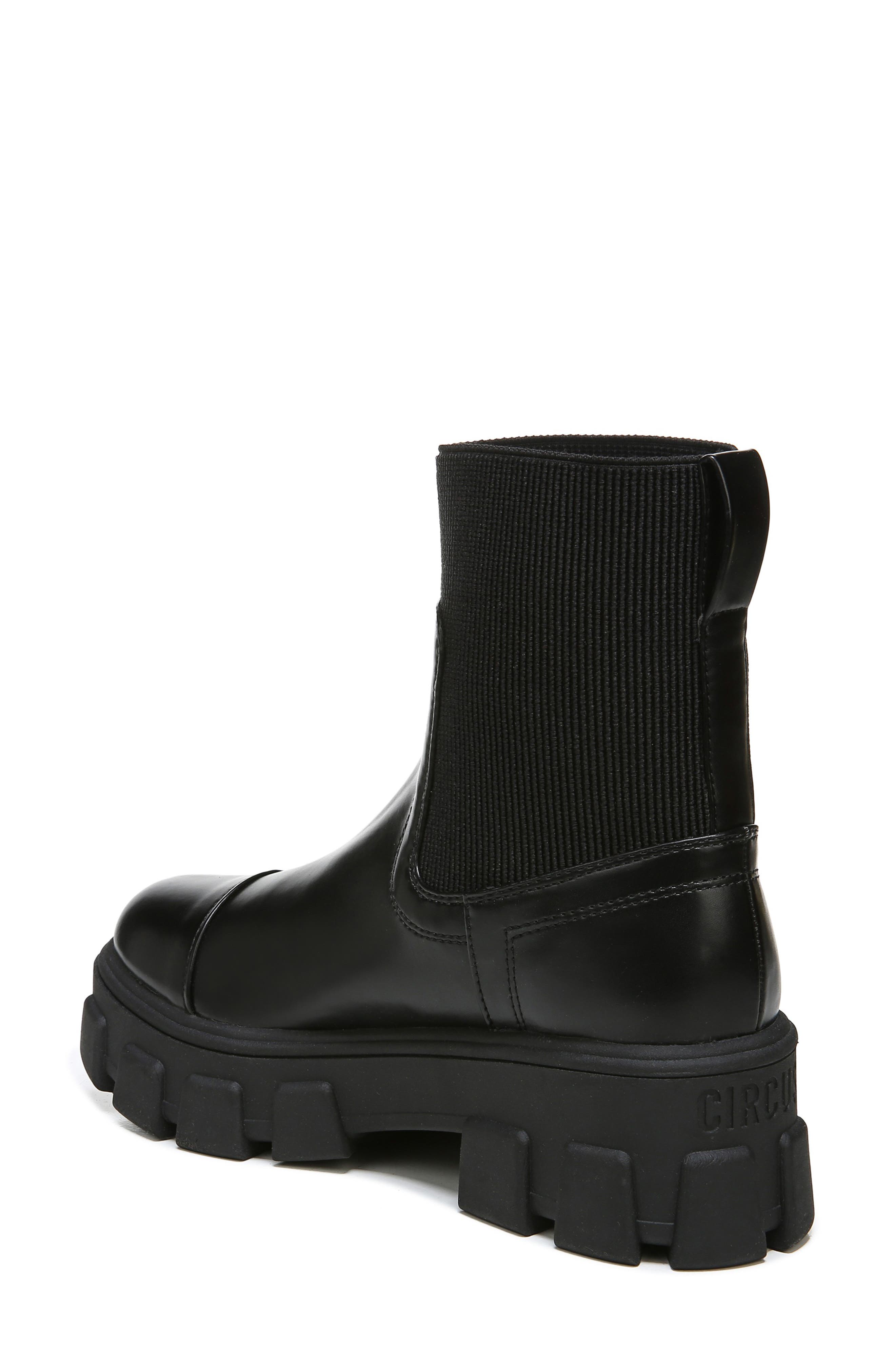 Circus NY by Sam Edelman Davina Cap Toe Lug Sole Bootie, Alternate, color, 