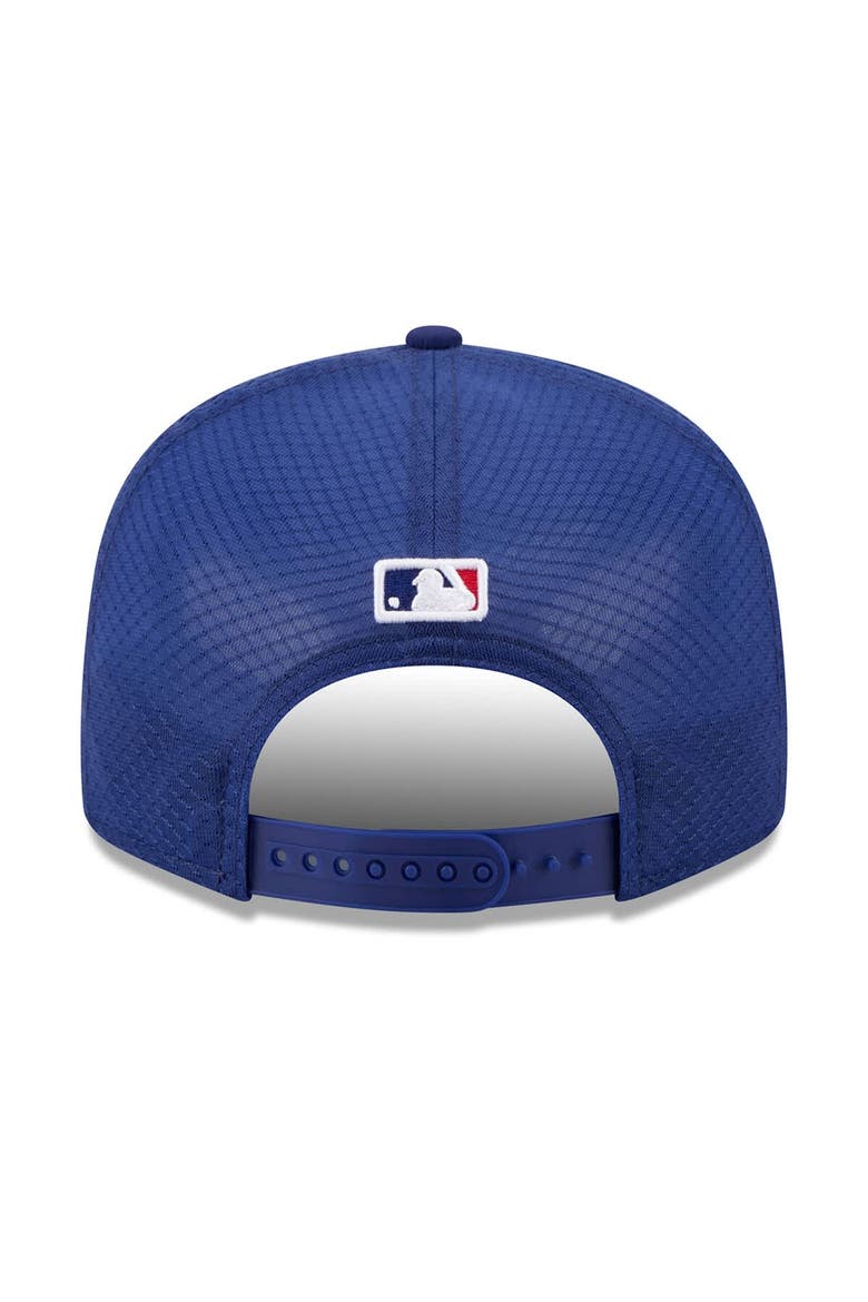 Men's New Era Royal Texas Rangers 2026 Batting Practice 9FIFTY Snapback Hat, Alternate, color, Royal