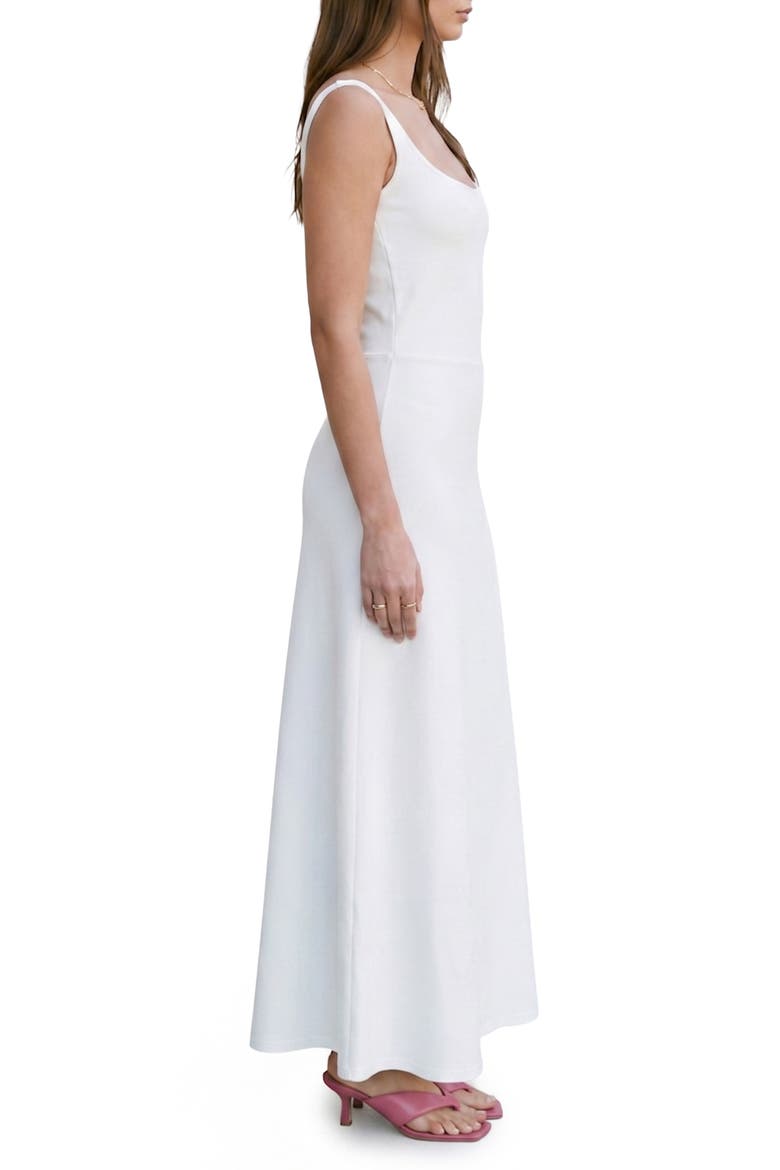Marvin Tank Ponté Maxi Dress, Alternate, color, OFF WHITE