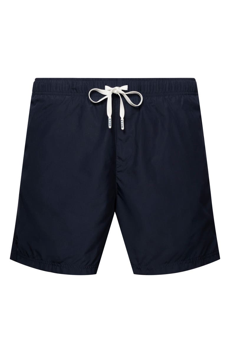 Eton Solid Swim Trunks, Main, color, 