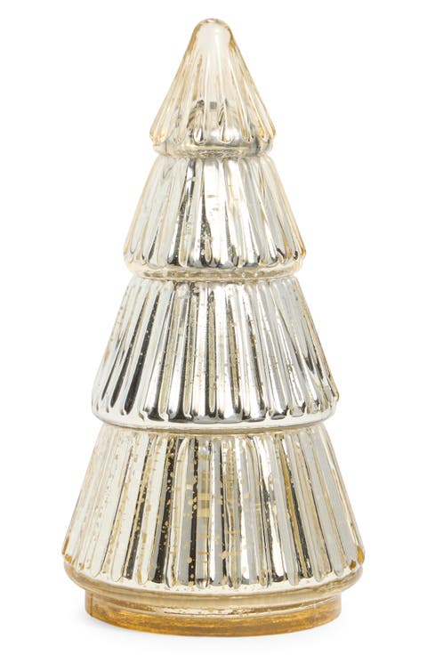 Sparkling Champagne Glass Tree Candle