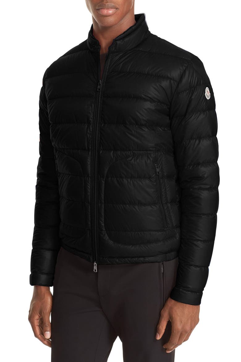 Acorus Down Jacket, Main, color, BLACK