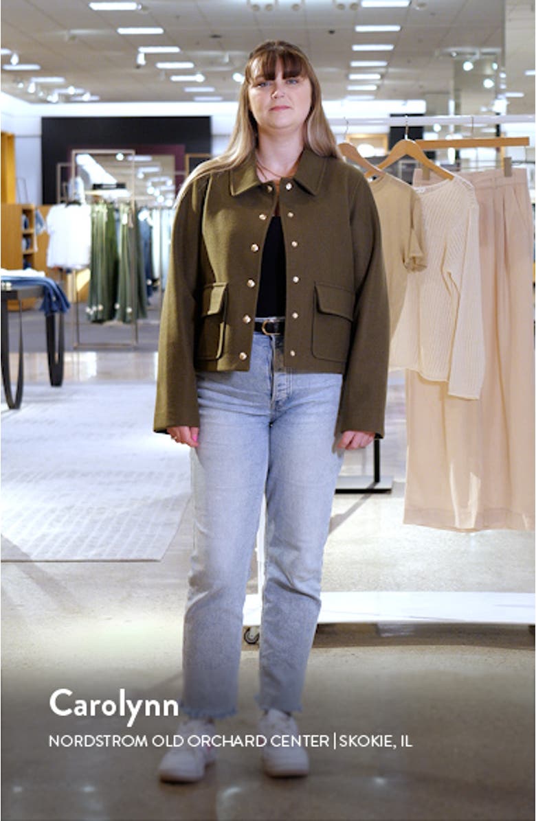 Crop Utility Jacket, sales video thumbnail