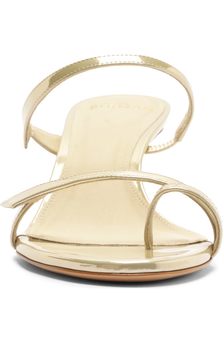 Alexandre Birman Tita Metallic Sandal, Alternate, color, Yellow