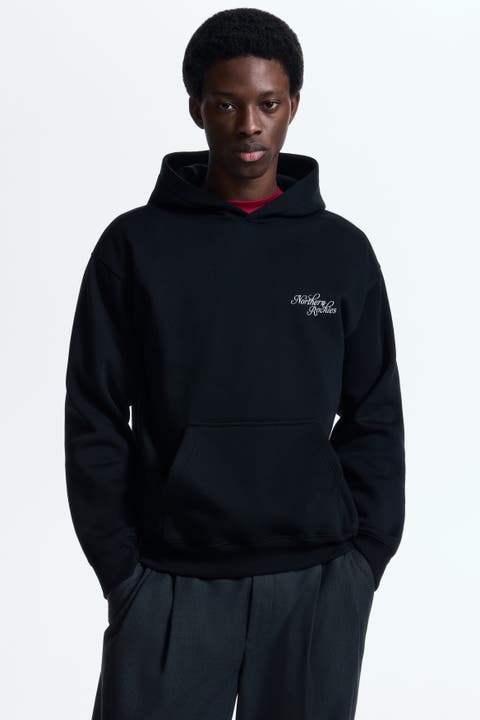 Relaxed Fit Printed Hoodie