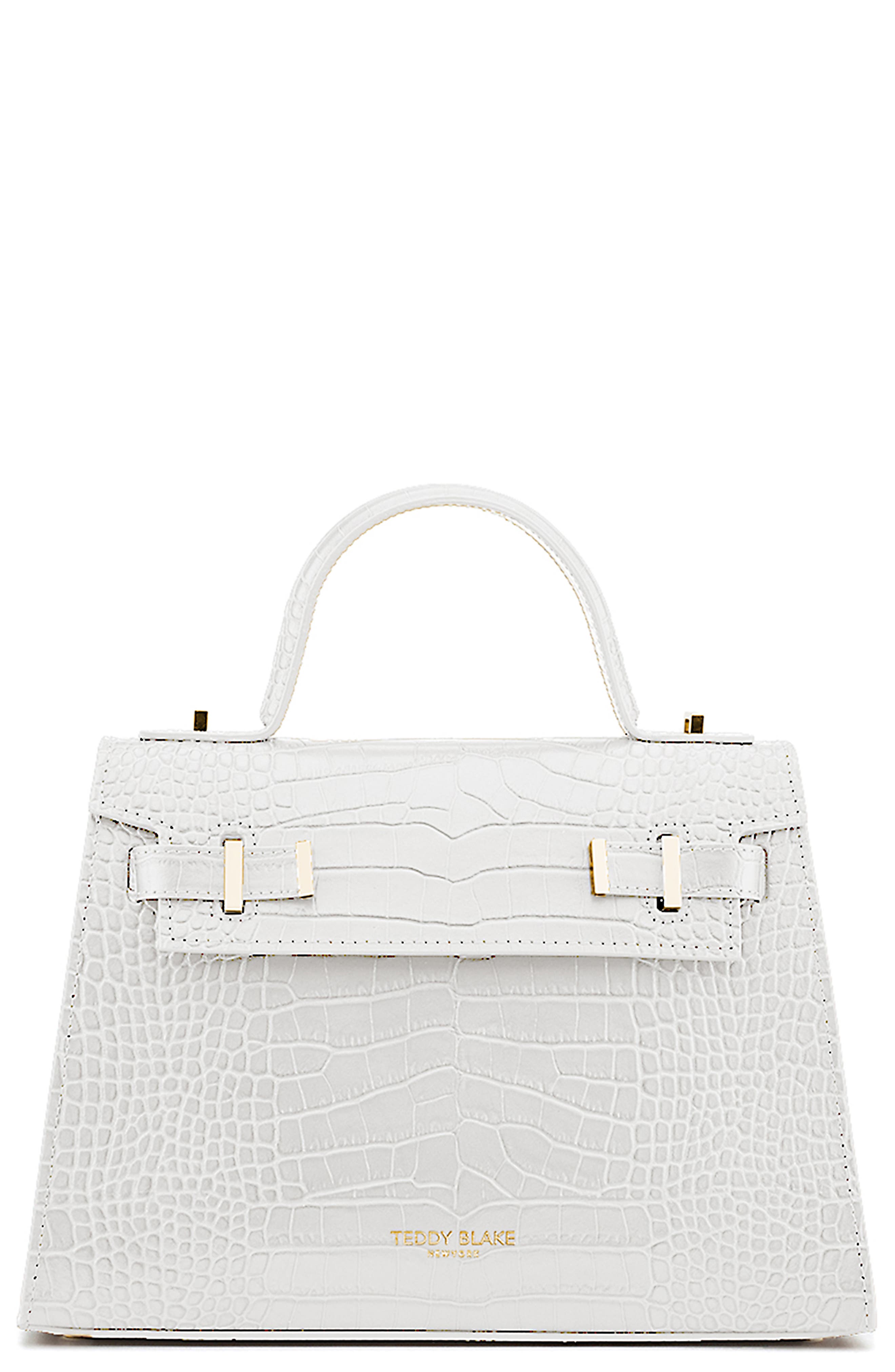 Teddy Blake Ava Croco  11", Main, color, White