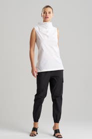Natori Cotton Poplin Funnel Top