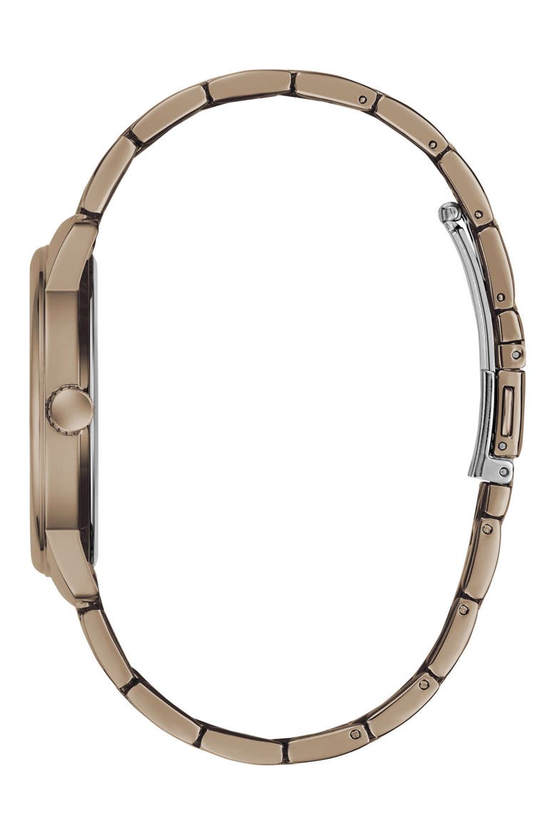 Roman Numeral Bracelet Watch, 40mm, Alternate, color, BROWN-TONE