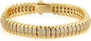 CHLOE AND MADISON Cubic Zirconia Tennis Bracelet