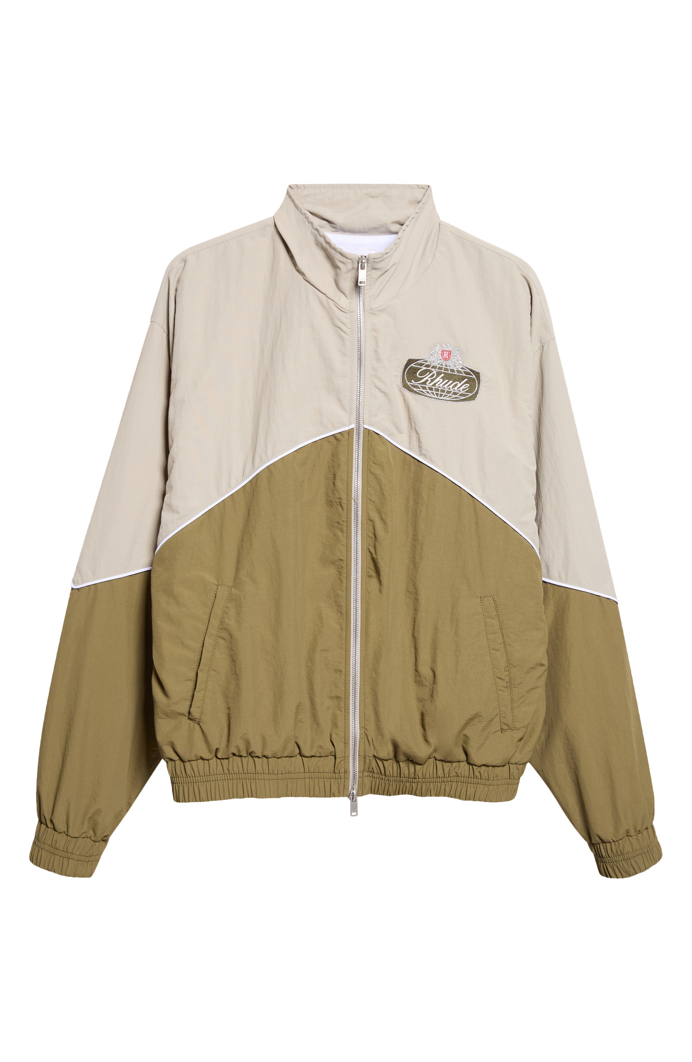 selected OLIVE/ GREY