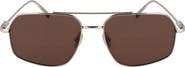 FERRAGAMO Prisma 58mm Navigator Sunglasses
