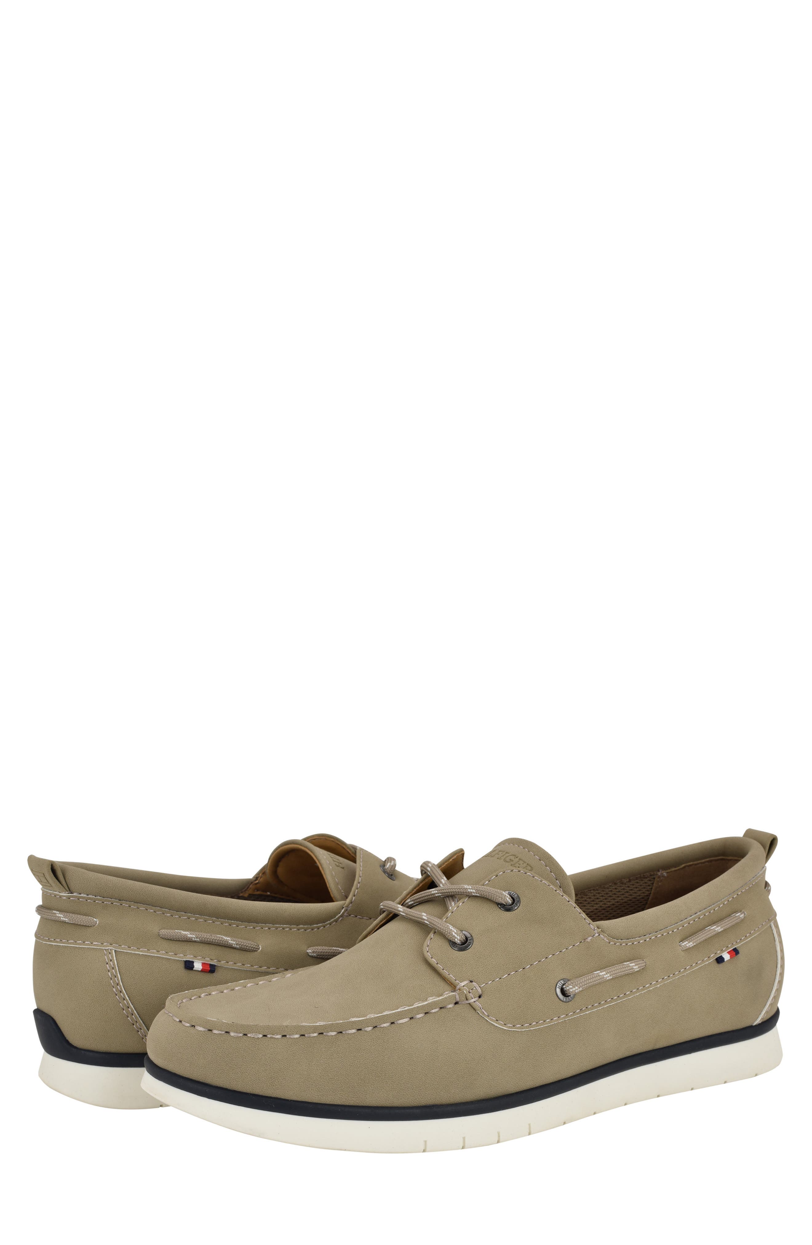 Tommy Hilfiger Sator Boat Sneaker, Alternate, color, Taupe