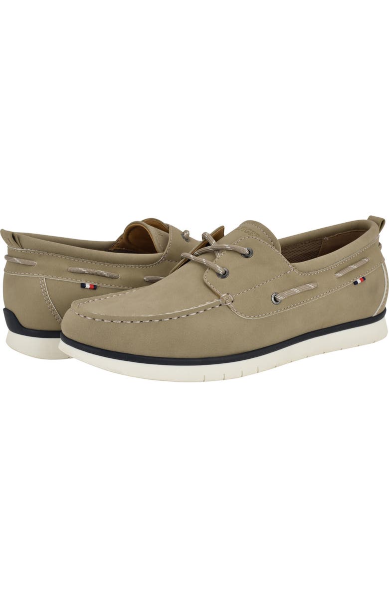 Tommy Hilfiger Sator Boat Sneaker, Alternate, color, Taupe