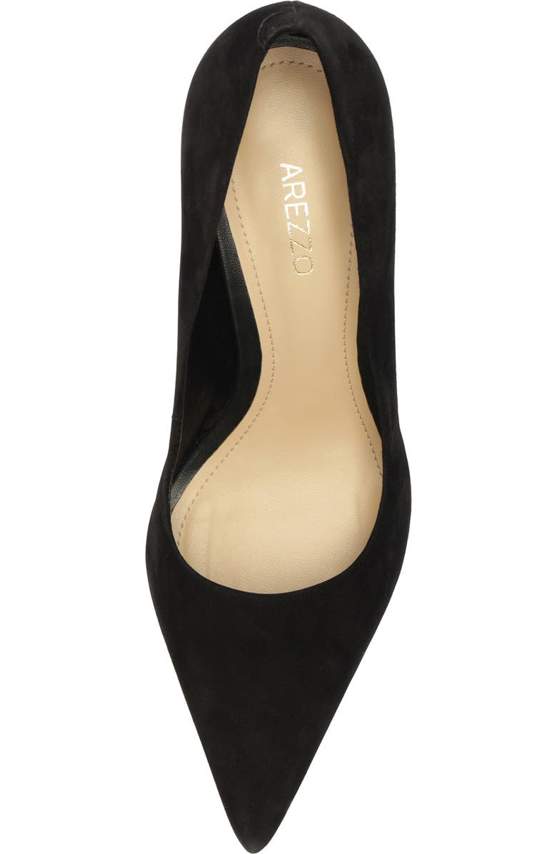 Arezzo Emily Pointed Toe Pump, Alternate, color, Black