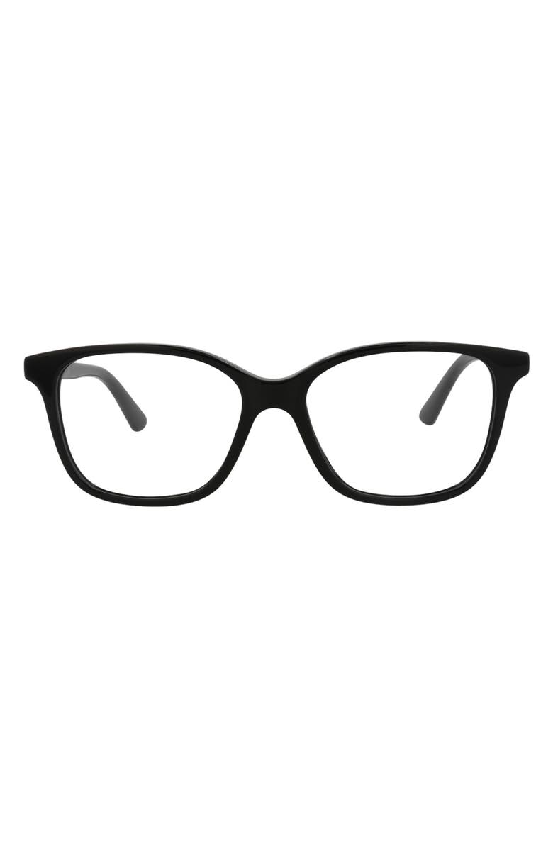 McQueen 51mm Square Optical Glasses, Main, color, 