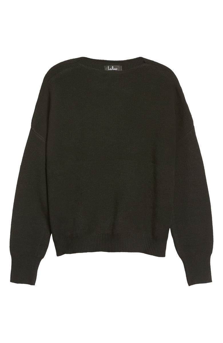 Lulus Get With It Sweater, Alternate, color, 