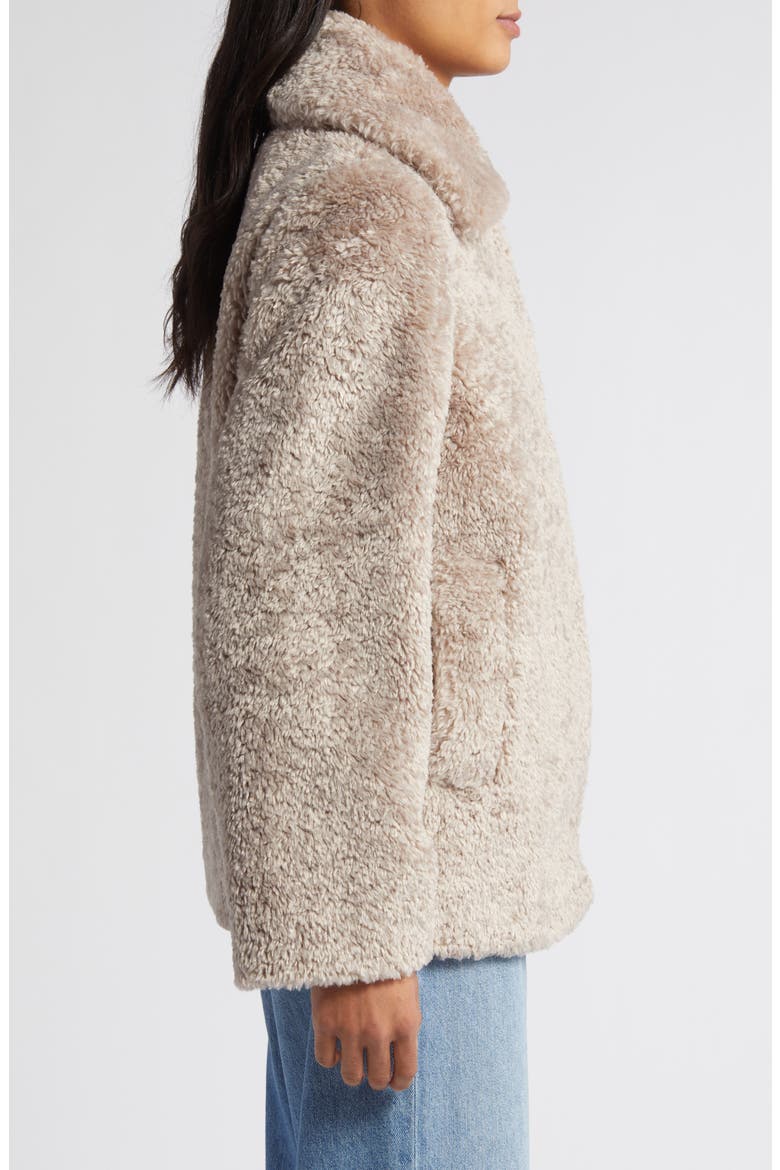 Butter Teddy Jacket, Alternate, color, TAUPE