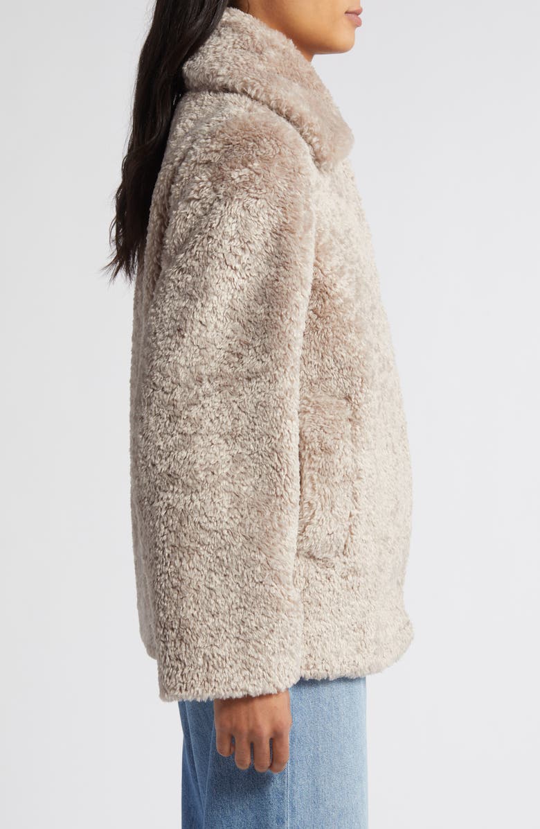 Sam Edelman Butter Teddy Jacket, Alternate, color, Taupe