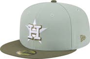 New Era Men's New Era Green/Olive Houston Astros Color Pack 59FIFTY Fitted Hat