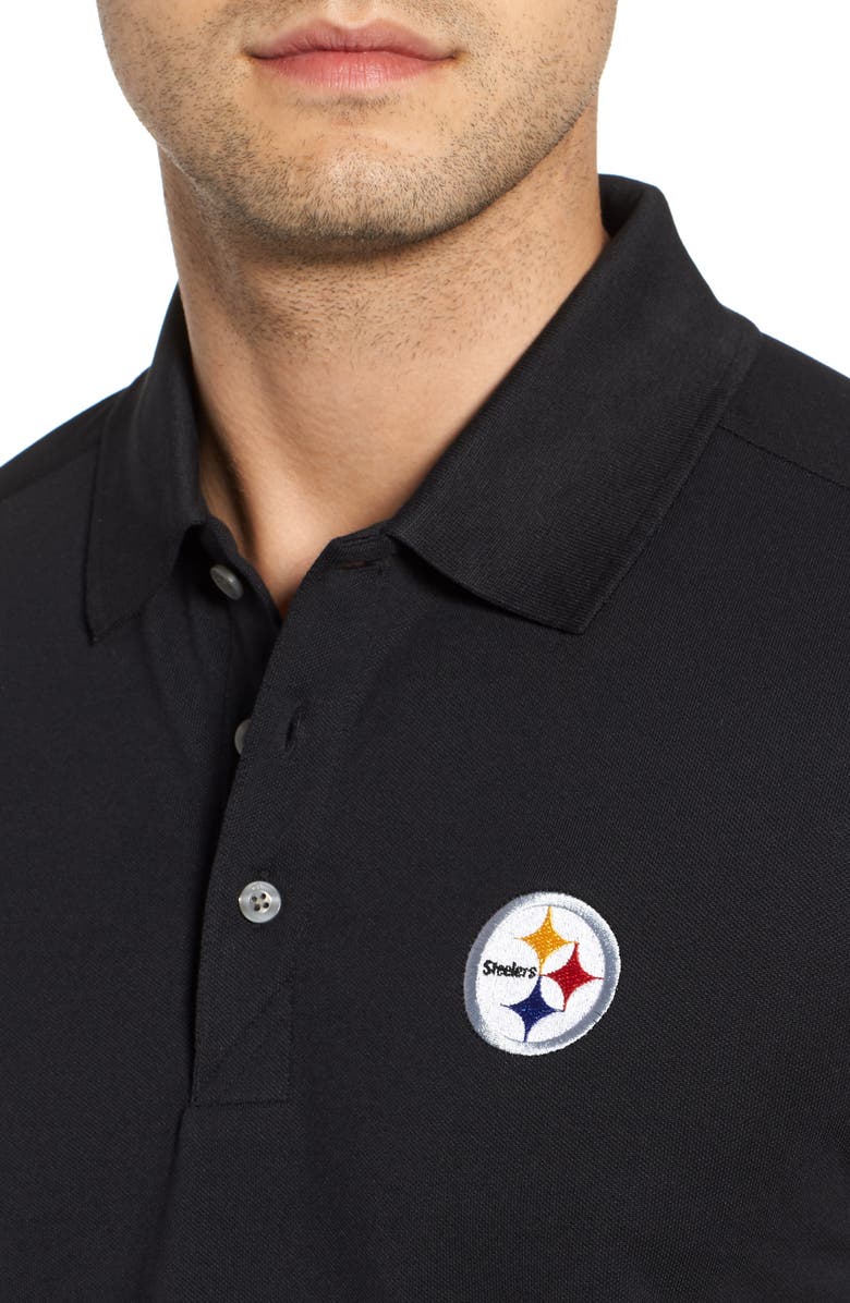 Cutter & Buck Pittsburgh Steelers - Advantage Regular Fit DryTec Polo, Alternate, color, 