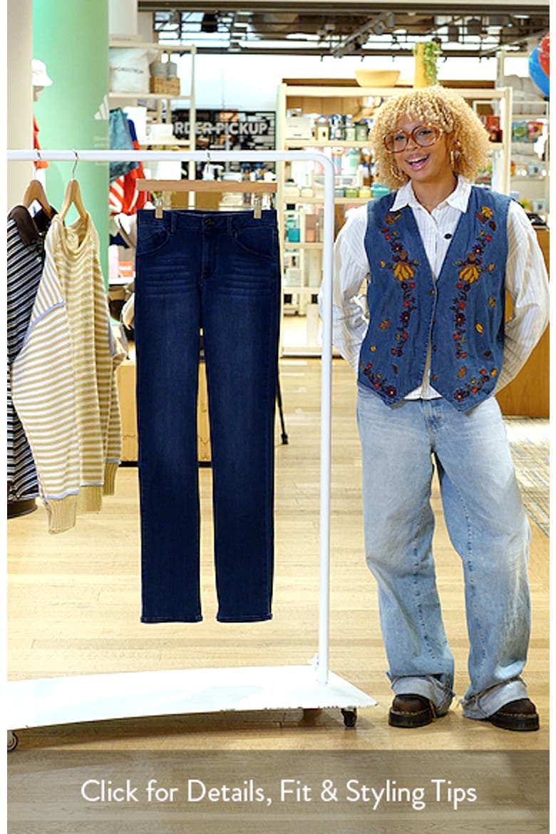 Better Butter Mid Rise Slim Straight Leg Jeans video