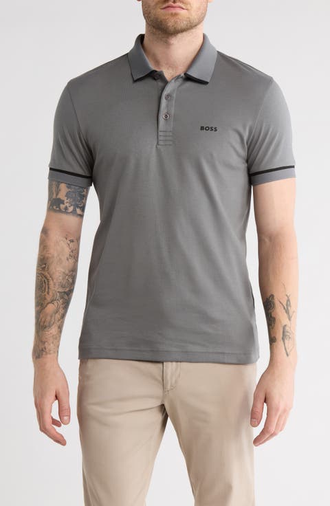 Paule Tipped Knit Polo