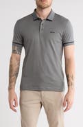 BOSS Paule Tipped Knit Polo