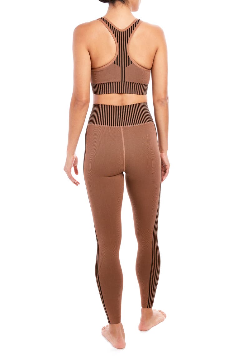 Embolden Seamless Sports Bra, Alternate, color, ALMOND