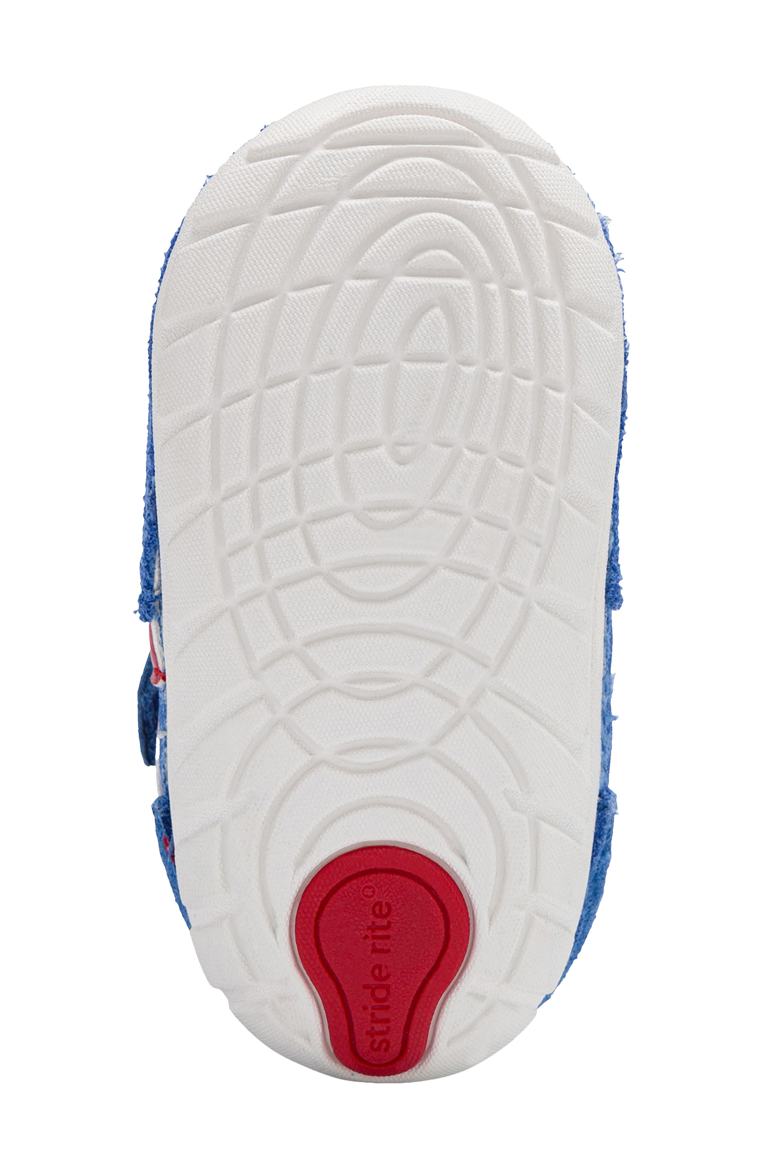 Kids' London Run Sneaker, Alternate, color, BLUE/ RED