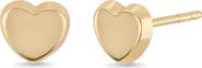 Bony Levy 14K Gold Heart Stud Earrings