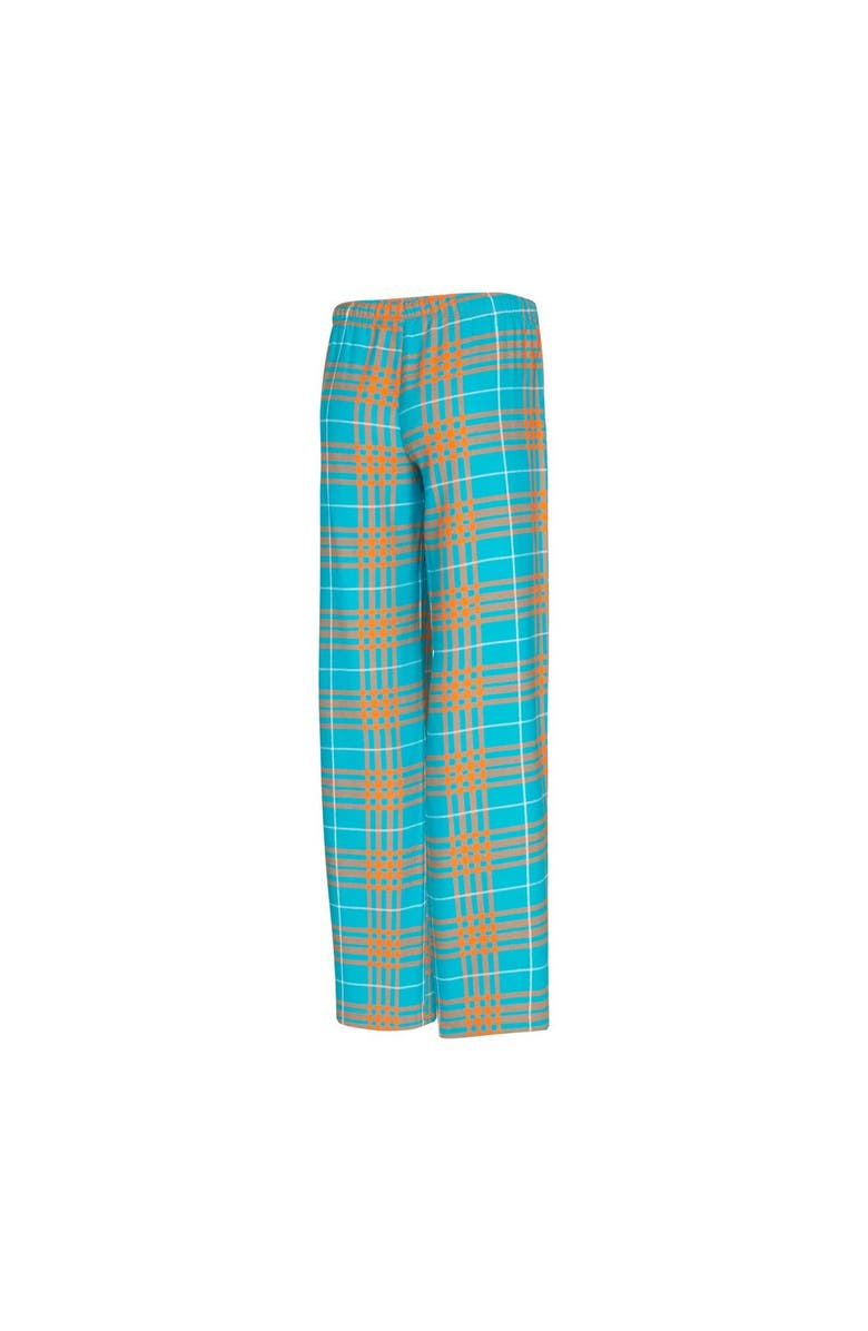 CONCEPTS SPORT Women's Concepts Sport Miami Dolphins Vector T-Shirt & Flannel Pants Sleep Set, Alternate, color, Aqua