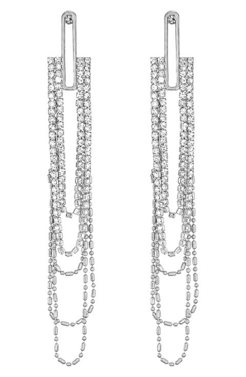 Reign Linear Drop Earrings