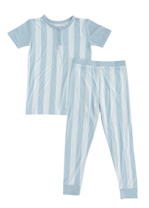 Toddler's Cotton Candy Stripes Pajama Set
