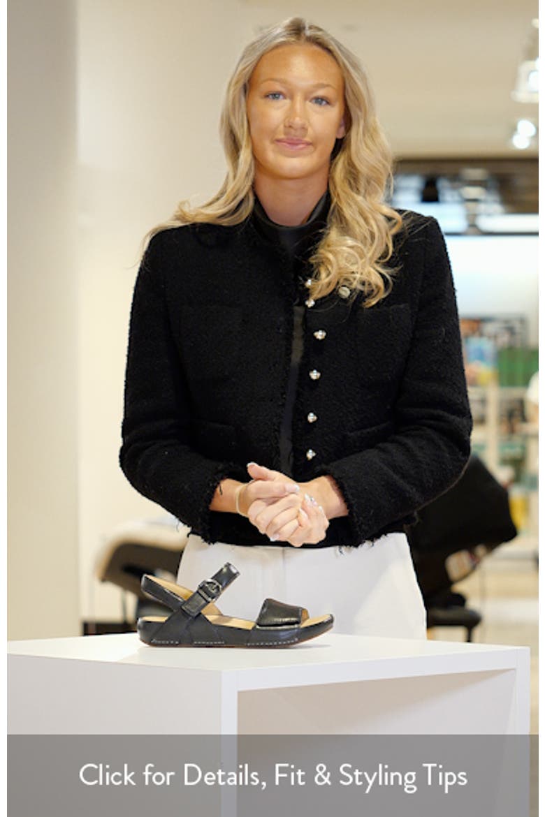Tinsley Ankle Strap Slide Sandal video