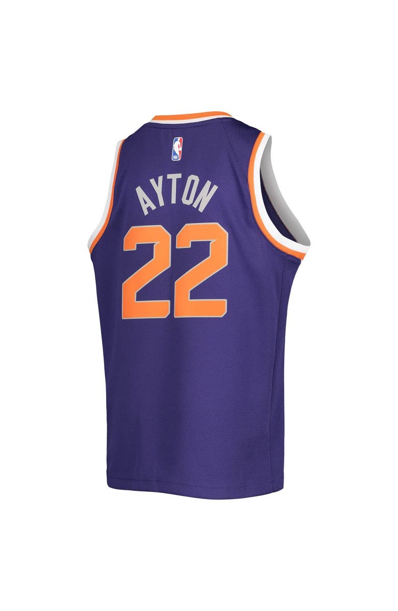 Nike Youth Nike Deandre Ayton Purple Phoenix Suns Swingman Jersey - Icon Edition, Alternate, color, 
