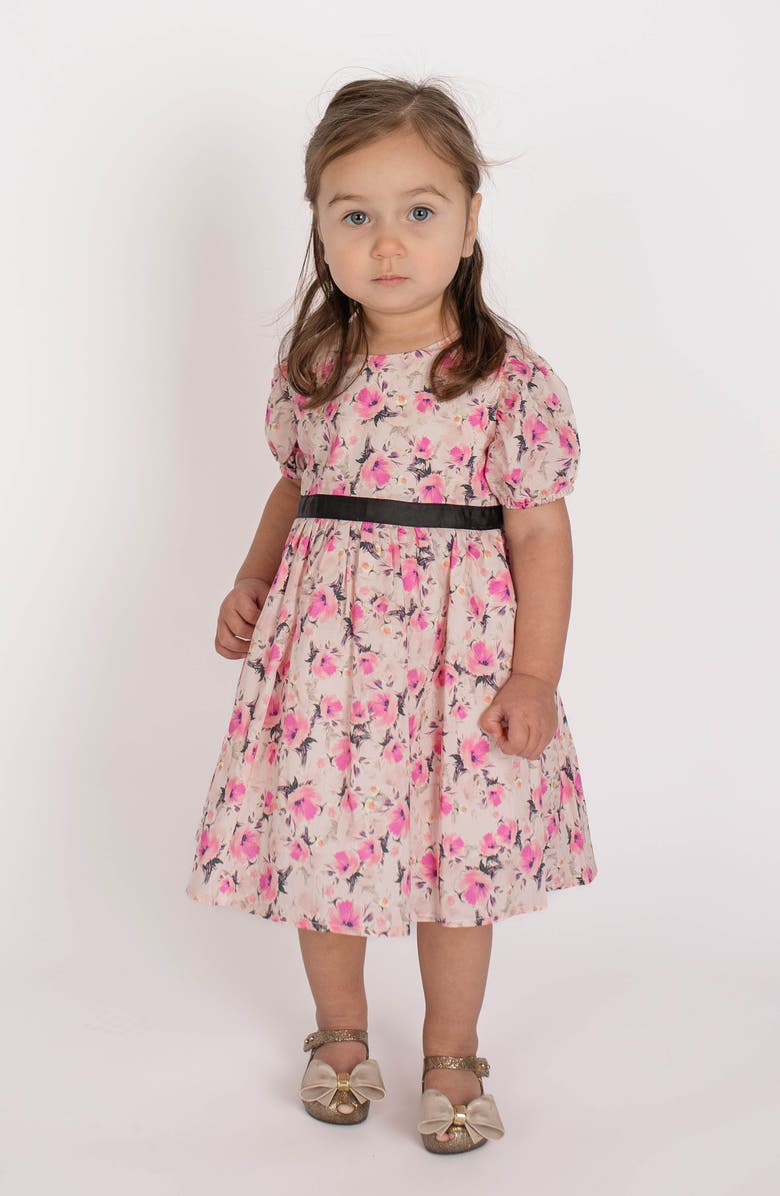 Popatu Floral Print Dress, Main, color, 