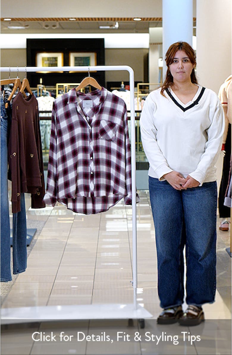 Hunter Plaid Button-Up Shirt, sales video thumbnail