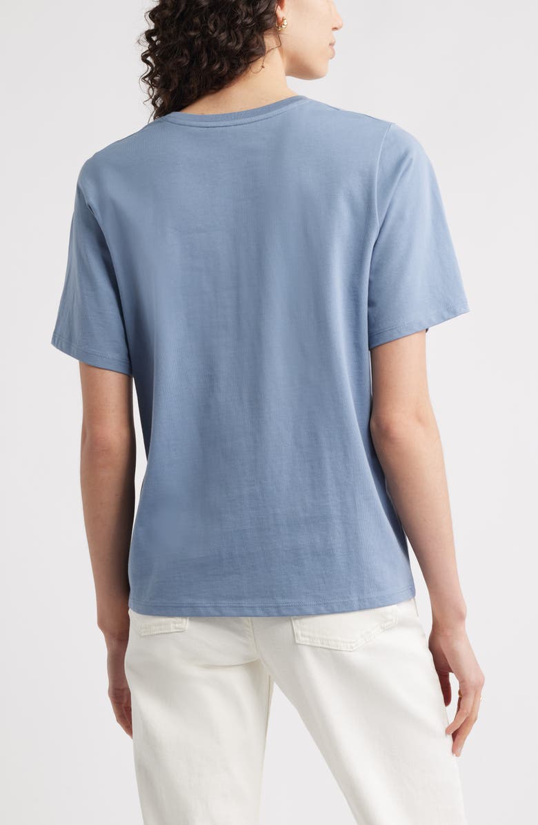 Relaxed Fit Pima Cotton Crewneck T-Shirt