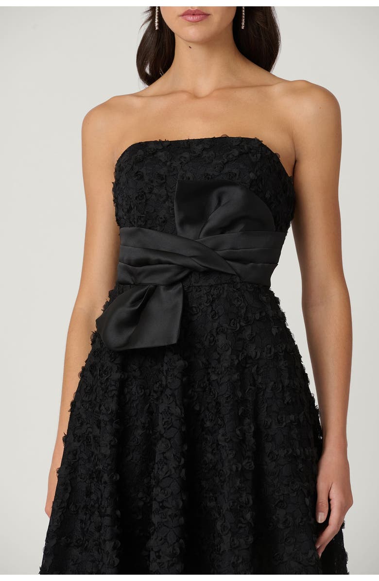 Shoshanna Midnight Midnight India Andes Lace Dress, Alternate, color,